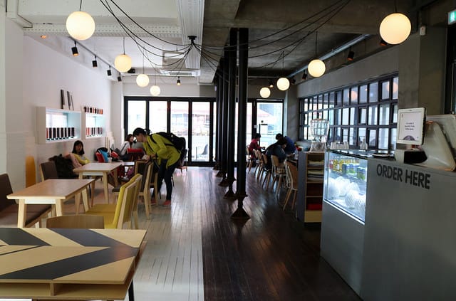 【韓國美食】首爾 I’m Coffee 華麗的哈密瓜霜淇淋-韓國連鎖咖啡廳下午茶 - 第3張圖 IMG_4119