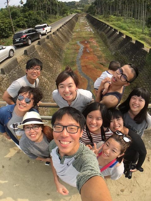 【嘉義旅遊】仁義潭水庫(溢洪道) 滿江紅-隱藏版秘境 海藻地圖 - 第12張圖 17022516_10154044945087134_6347567122532641419_n