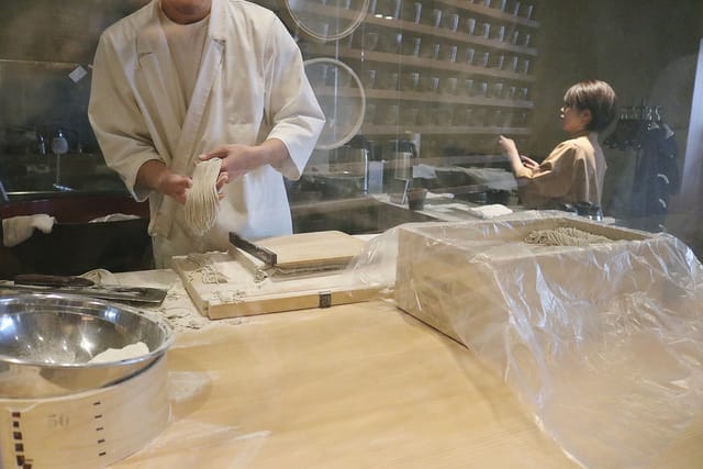 【日本美食】中目黑 出雲蕎麦 錦織-目黑川賞櫻配蕎麥麵絕佳景緻餐廳 - 第5張圖 IMG_5507