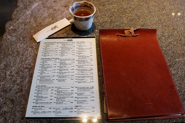 【日本美食】中目黑 出雲蕎麦 錦織-目黑川賞櫻配蕎麥麵絕佳景緻餐廳 - 第8張圖 IMG_5474