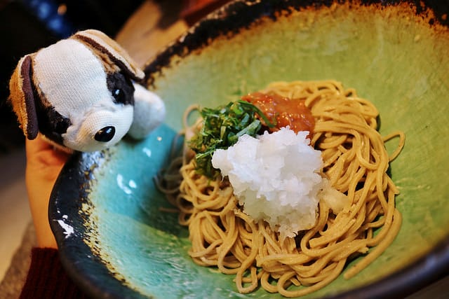 【日本美食】中目黑 出雲蕎麦 錦織-目黑川賞櫻配蕎麥麵絕佳景緻餐廳 - 第17張圖 IMG_5496