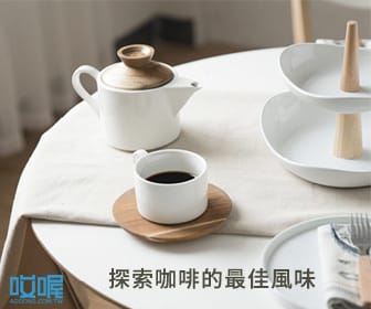 【生活用品】哎喔生活雜良 LINKIFE 白瓷系列 簡約陶瓷茶具組(一壺兩杯)