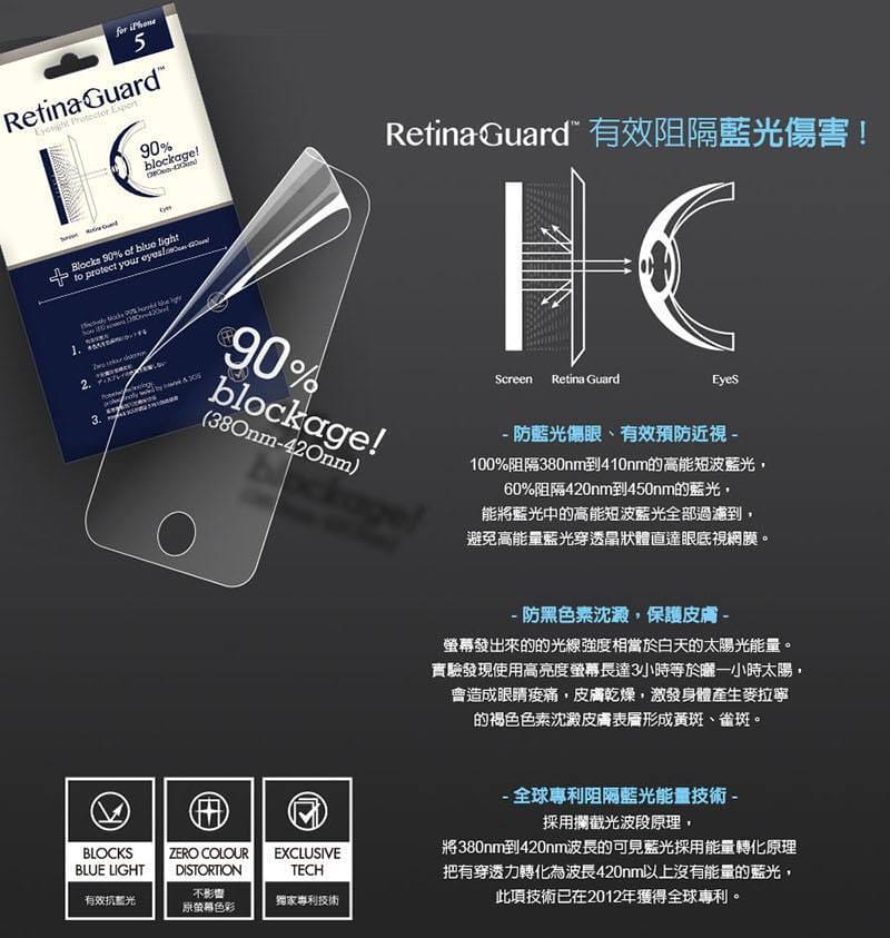 【手機周邊】RetinaGuard 視網盾 防藍光保護膜-手機螢幕保護貼推薦 - 第3張圖 【手機周邊】RetinaGuard 視網盾 防藍光保護膜-手機螢幕保護貼推薦