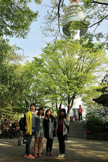 【韓國旅遊】首爾 首爾塔.南山纜車.LINE FRIENDS.樂天超市-首爾六天五夜自由行.明洞美妝聖地超好買 - 第32張圖 IMG_3100