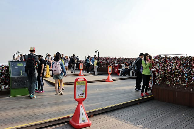 【韓國旅遊】首爾 首爾塔.南山纜車.LINE FRIENDS.樂天超市-首爾六天五夜自由行.明洞美妝聖地超好買 - 第37張圖 IMG_3114