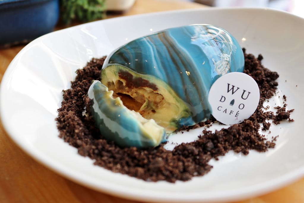 台南｜熨斗目花珈琲珈哩cafe WUDAO 新美街早午餐．少女心噴發的大理石蛋糕