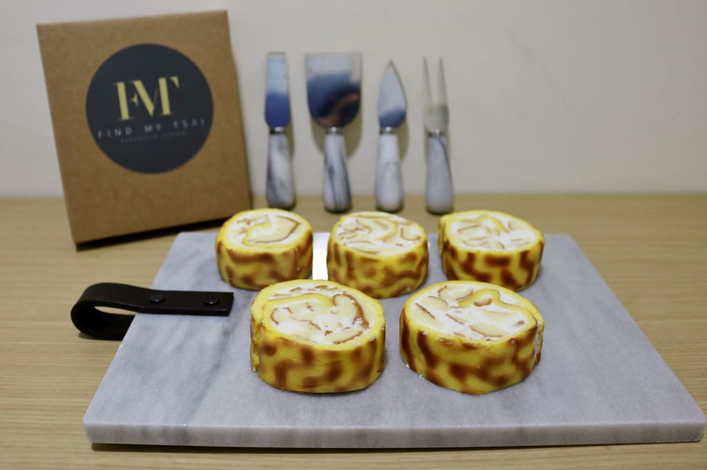 開箱｜FMT 我的菜 生活食器推薦 大理石甜點擺飾盤+大理石刀叉聚會組