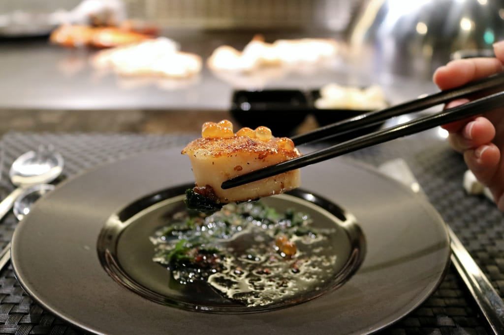 台北|大初鐵板燒Teppanyaki 無菜單鐵板料理.高CP值海陸大餐.捷運市政府站松菸餐廳推薦 - 第11張圖 台北|大初鐵板燒Teppanyaki 無菜單鐵板料理.高CP值海陸大餐.捷運市政府站松菸餐廳推薦