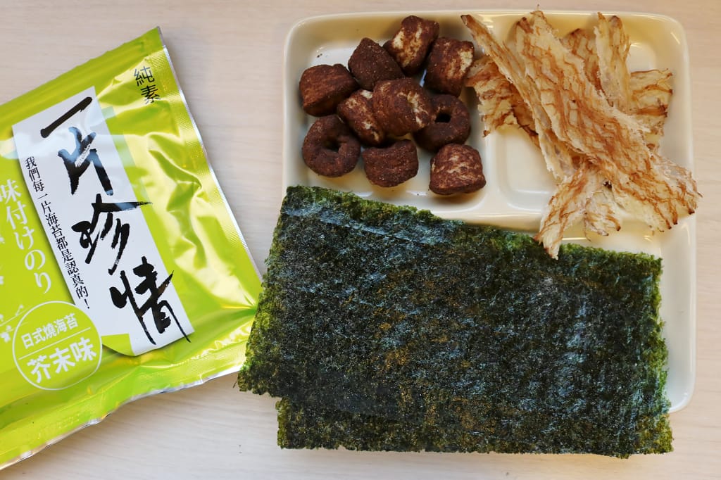 宅配｜得倫食品 團購零食 一片珍情日式海苔．碳烤魷魚片．巧克力玉米圈