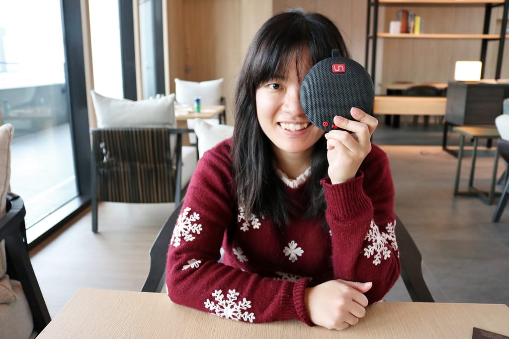 開箱｜UPON PAN 奈米防水藍芽音響喇叭 泡溫泉也能享受音樂