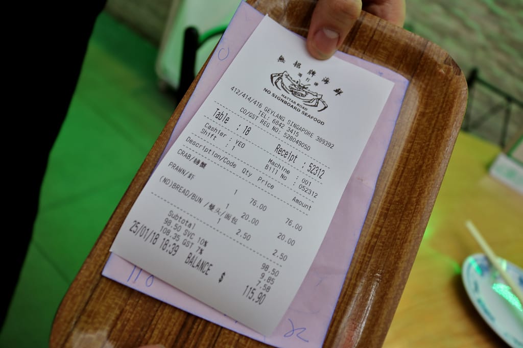 新加坡｜無招牌海鮮(芽龍總店) 人間美味之辣椒螃蟹，新加坡必吃推薦！