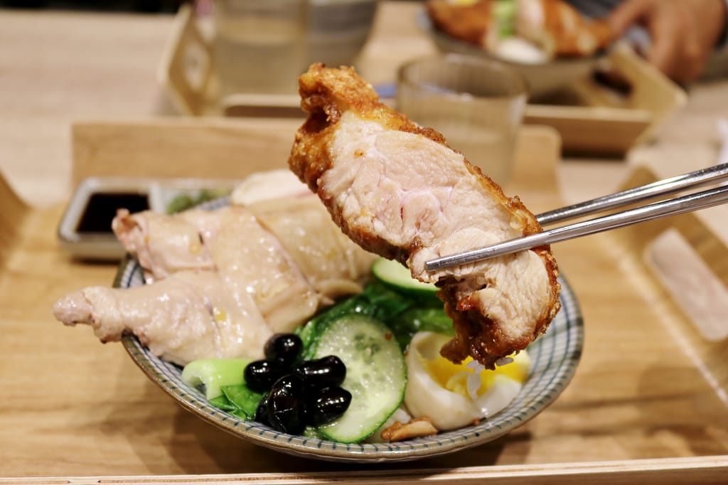 台南｜湧飯 海南雞飯．椒麻雞腿飯．照燒雞腿飯