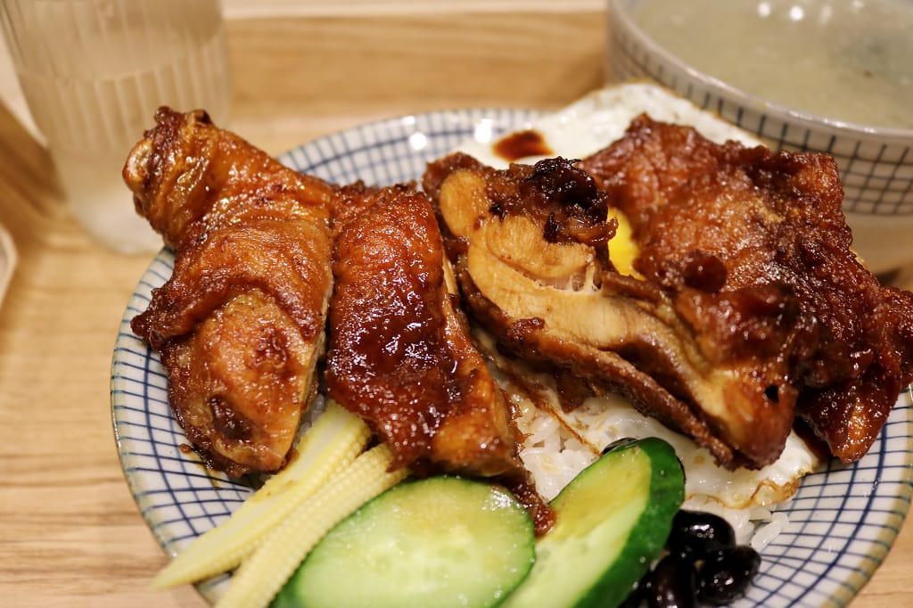 台南｜湧飯 海南雞飯．椒麻雞腿飯．照燒雞腿飯