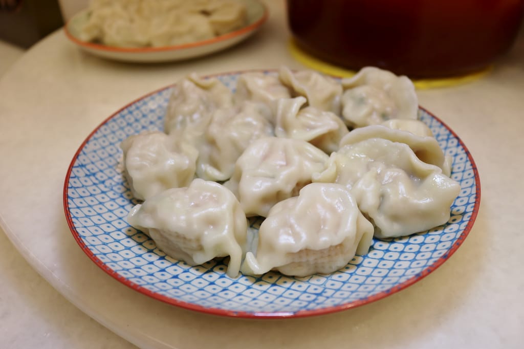 宅配｜果貿吳媽家餃子 豪華海鮮喜氣組 餡料飽滿的干貝蝦仁水餃