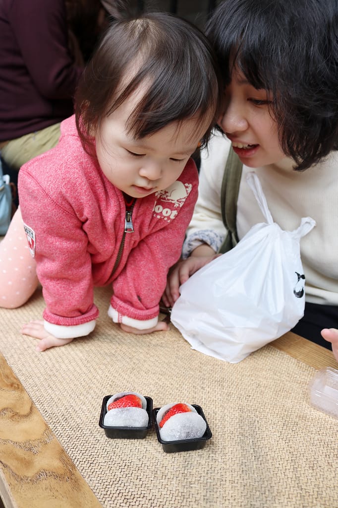 台北｜滋養豆餡舖 季節限定草莓大福 迪化街六十年老字號日式和菓子