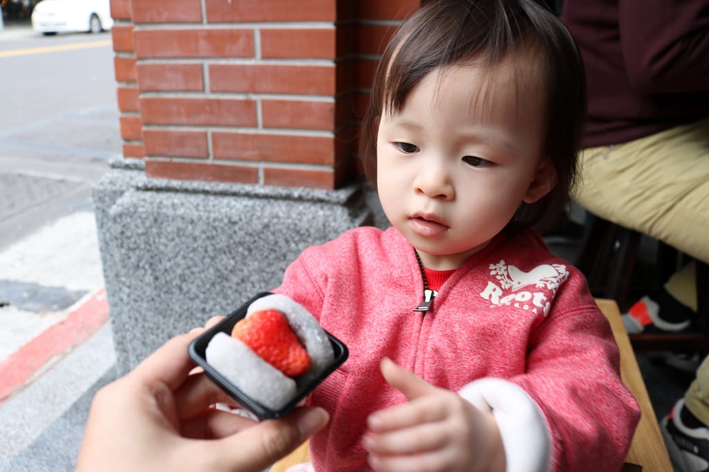台北｜滋養豆餡舖 季節限定草莓大福 迪化街六十年老字號日式和菓子