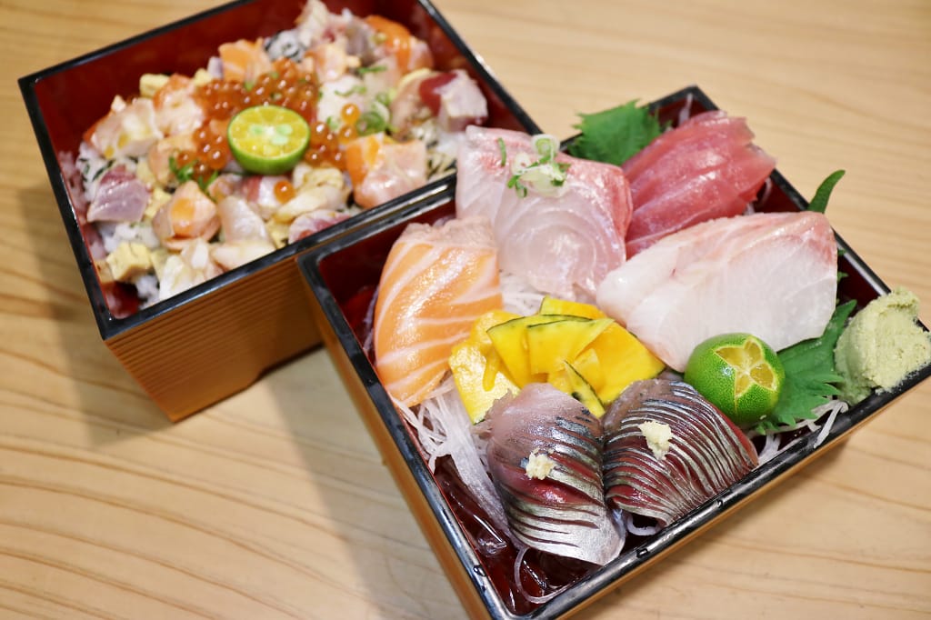 台北｜瞞著爹丼飯(江南店) 台北內湖丼飯．日式料理．生魚丼飯