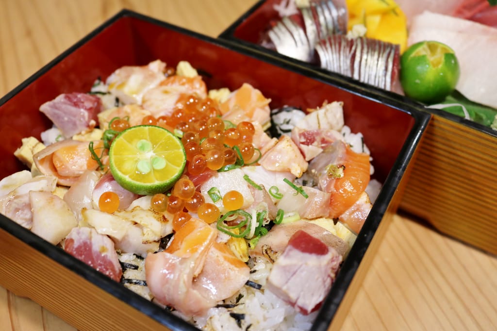 台北｜瞞著爹丼飯(江南店) 台北內湖丼飯．日式料理．生魚丼飯