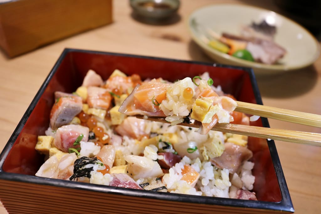 台北｜瞞著爹丼飯(江南店) 台北內湖丼飯．日式料理．生魚丼飯