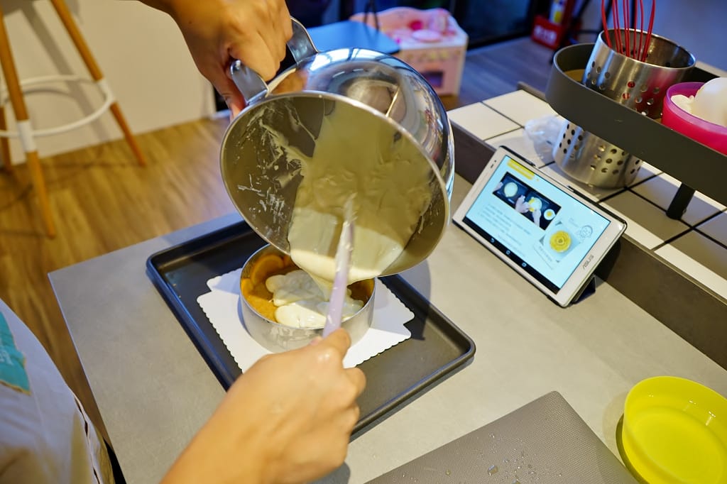 台北｜吃甜甜烘焙diy、甜點製作販售 捷運東門站烘焙DIY推薦！第一次做生乳酪蛋糕就上手