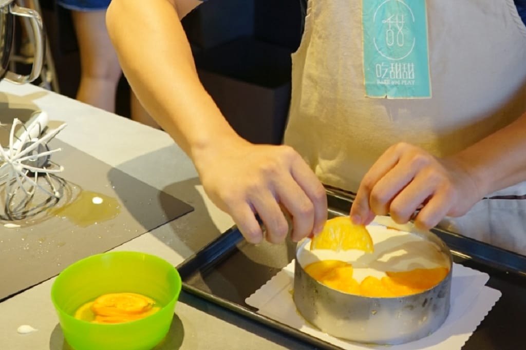 台北｜吃甜甜烘焙diy、甜點製作販售 捷運東門站烘焙DIY推薦！第一次做生乳酪蛋糕就上手
