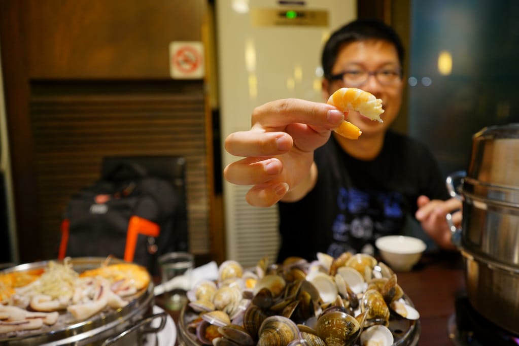 台北|蒸翻天海鮮蒸氣火鍋 林口海鮮餐廳 痛風鍋,請小心服用! - 第13張圖 台北|蒸翻天海鮮蒸氣火鍋 林口海鮮餐廳 痛風鍋,請小心服用!