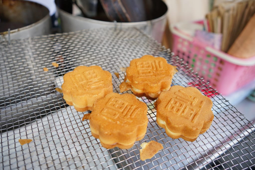 台南|鹽水 碳烤雞蛋糕 傳統古早味點心 - 第6張圖 台南|鹽水 碳烤雞蛋糕 傳統古早味點心