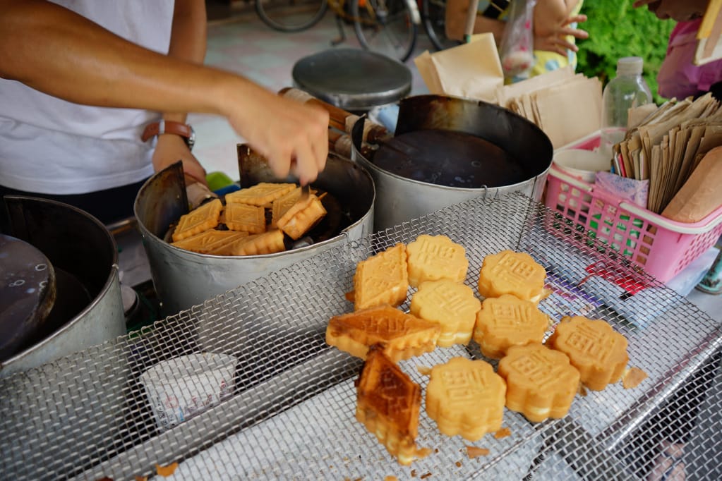 台南|鹽水 碳烤雞蛋糕 傳統古早味點心 - 第5張圖 台南|鹽水 碳烤雞蛋糕 傳統古早味點心