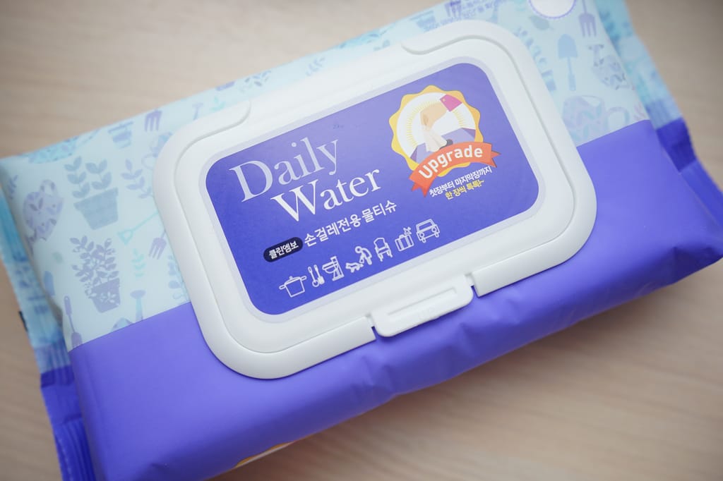 生活|Daily Water 韓國濕紙巾 拋棄式菜瓜布 露營好幫手! - 第4張圖 生活|Daily Water 韓國濕紙巾 拋棄式菜瓜布 露營好幫手!