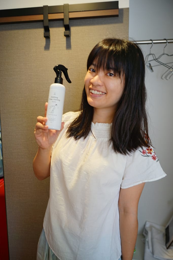 生活｜淨毒五郎衣物除皺噴霧 旅行必備好物！出國不用再穿皺巴巴的衣服惹~
