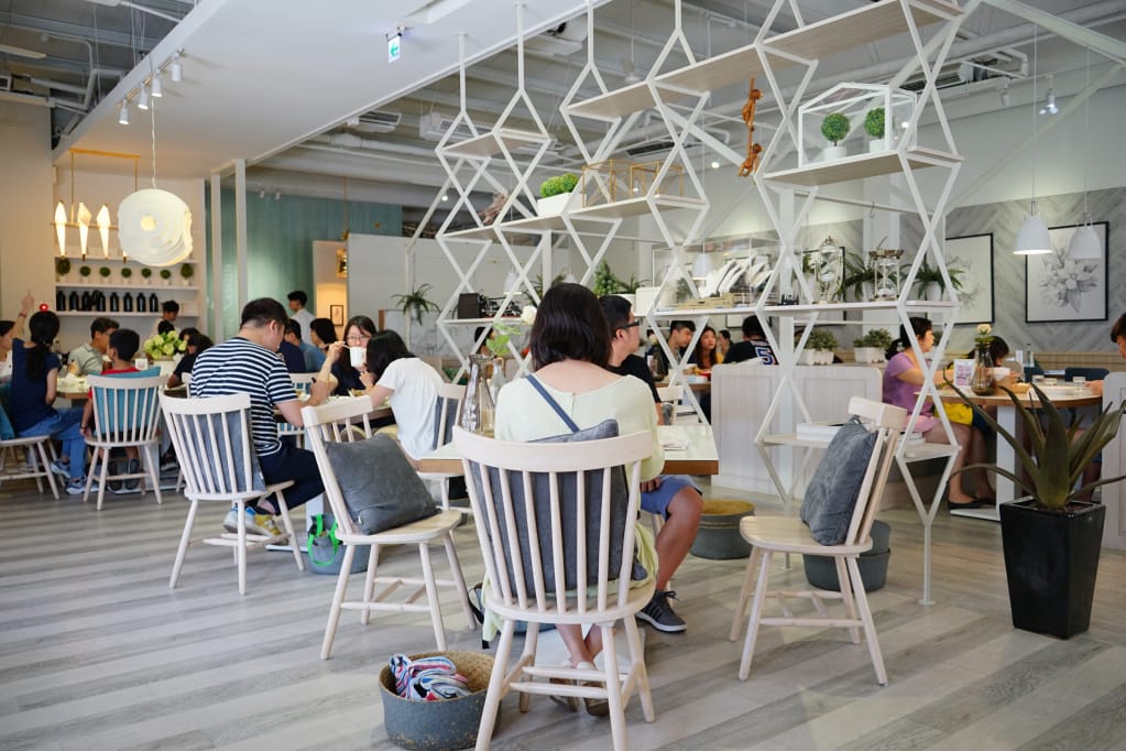 台南｜涵花庭 安平複合式餐廳．IG網美愛店．用餐不限時餐廳推薦！
