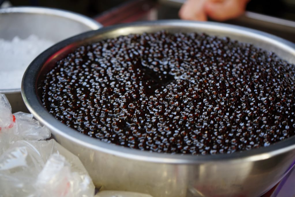 台南｜宮後街無名愛玉冰 早鳥限定立吞甜點．古早味粉圓愛玉冰