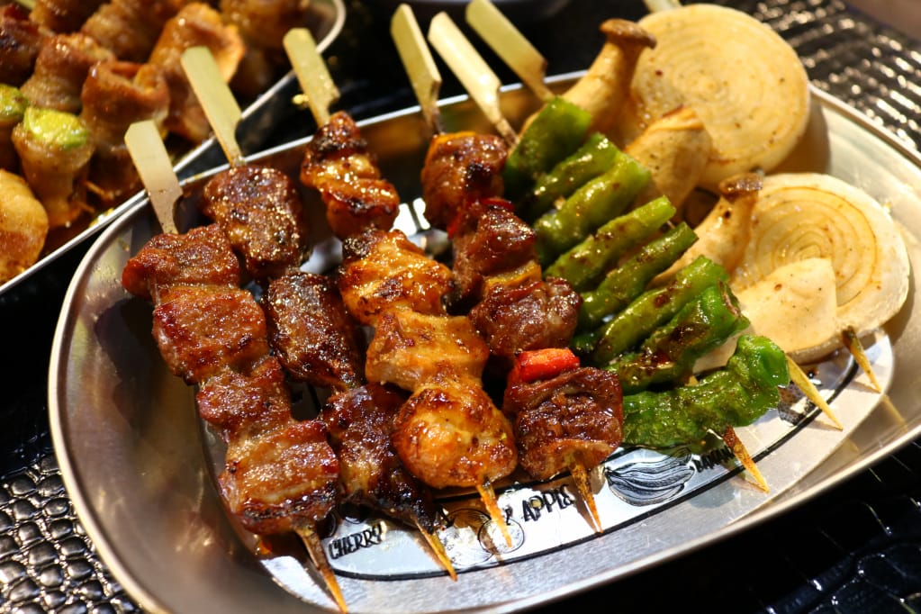 台南｜火熊串燒 宵夜美食．台南串燒推薦！