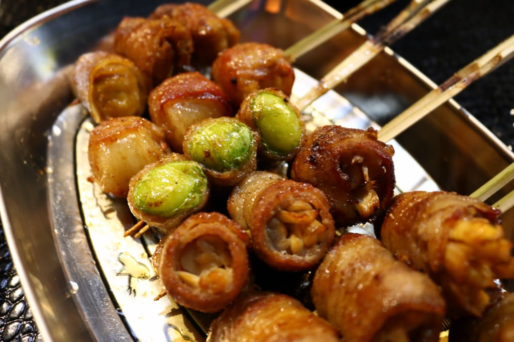 台南｜火熊串燒 宵夜美食．台南串燒推薦！