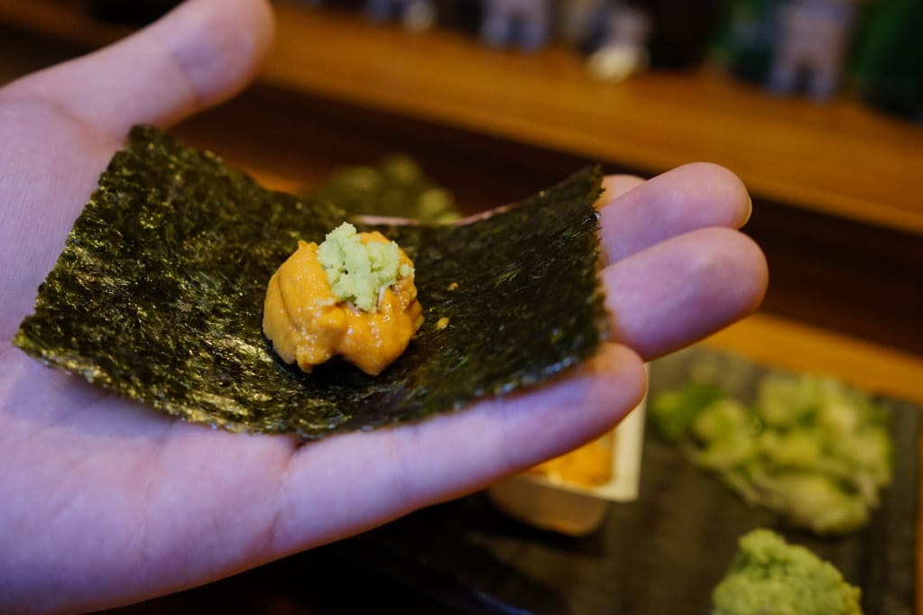 台北|川賀 燒烤居酒屋 自製海膽手卷.銷魂奶油螃蟹粥 - 第9張圖 台北|川賀 燒烤居酒屋 自製海膽手卷.銷魂奶油螃蟹粥