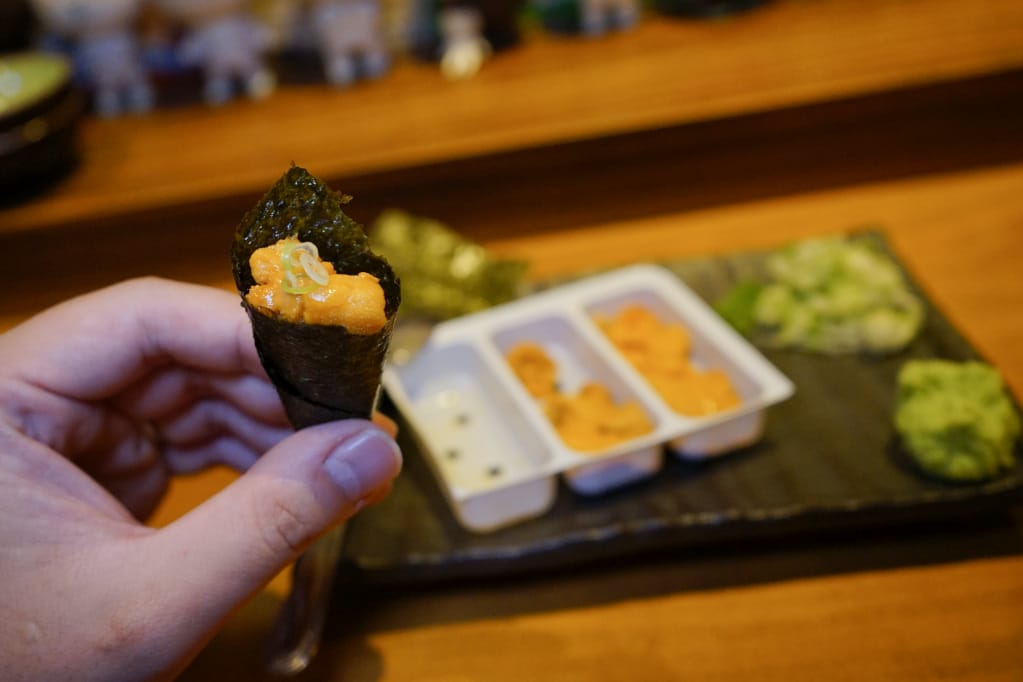 台北|川賀 燒烤居酒屋 自製海膽手卷.銷魂奶油螃蟹粥 - 第11張圖 台北|川賀 燒烤居酒屋 自製海膽手卷.銷魂奶油螃蟹粥