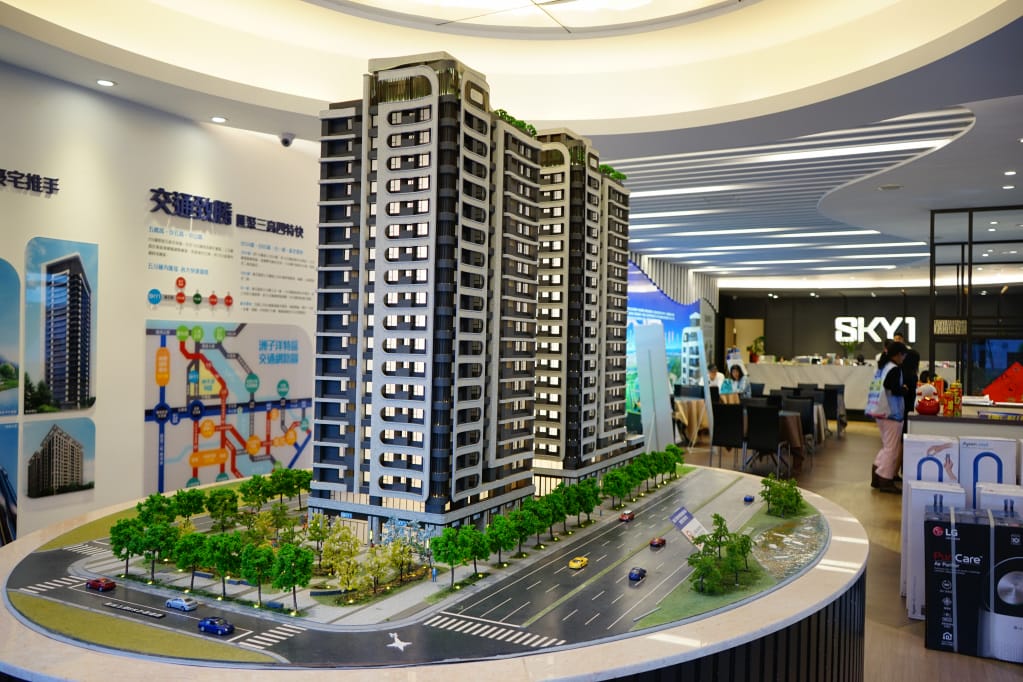 台北｜五股新成屋建案 洲子洋晴空SKY1 茂德建設水岸輕豪宅！
