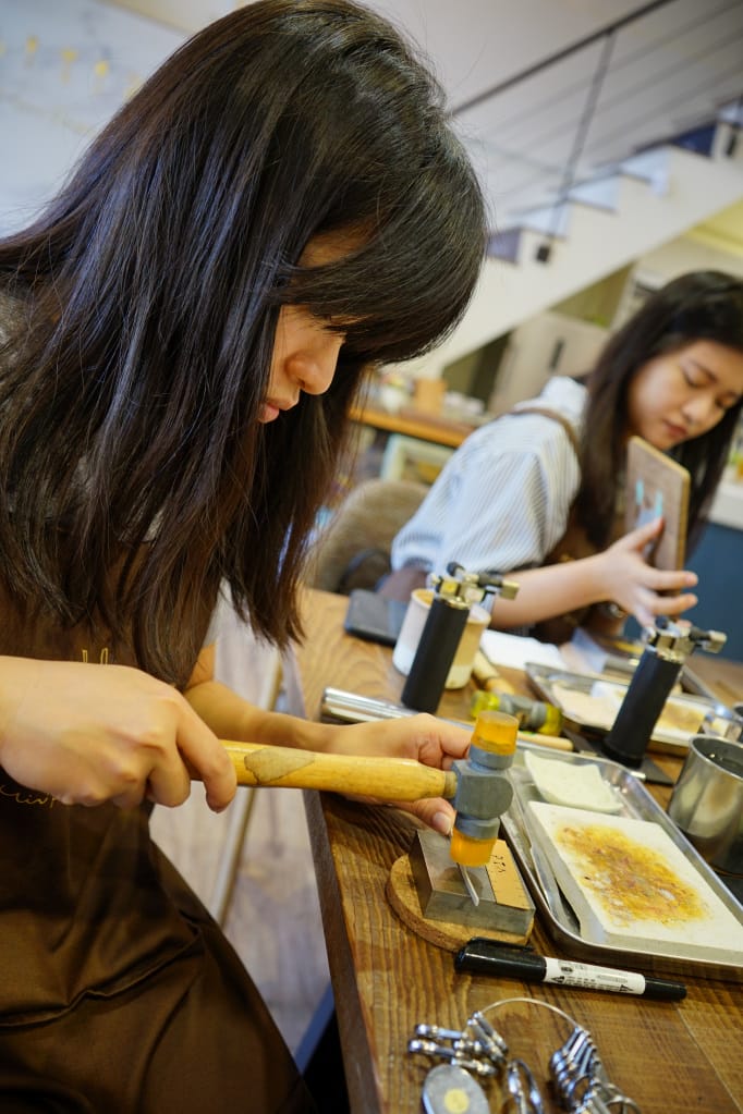 台北｜Minifeast 金工體驗課程 獨一無二的情侶對戒