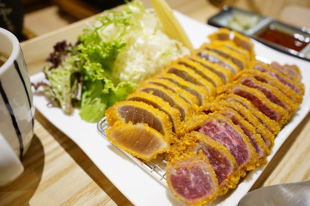 台北｜虎次日式燒肉、炸牛排專門店(Att 4 FUN 信義) DIY燒烤自行調整炸牛排熟度