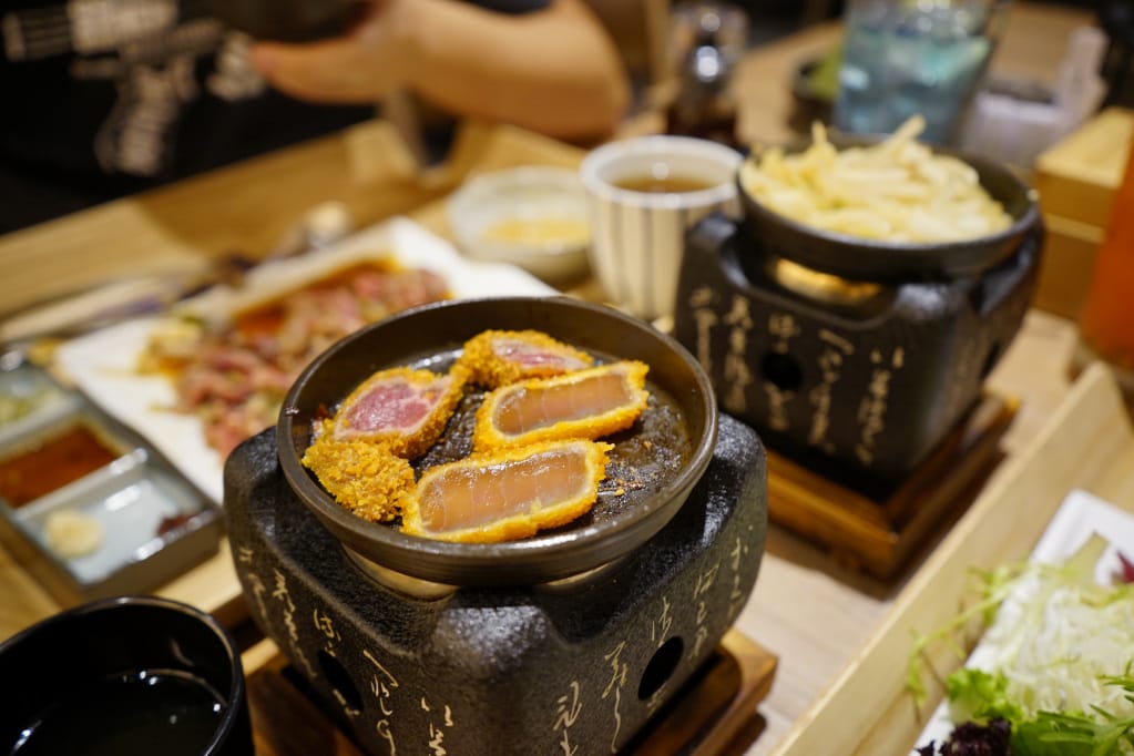 台北｜虎次日式燒肉、炸牛排專門店(Att 4 FUN 信義) DIY燒烤自行調整炸牛排熟度