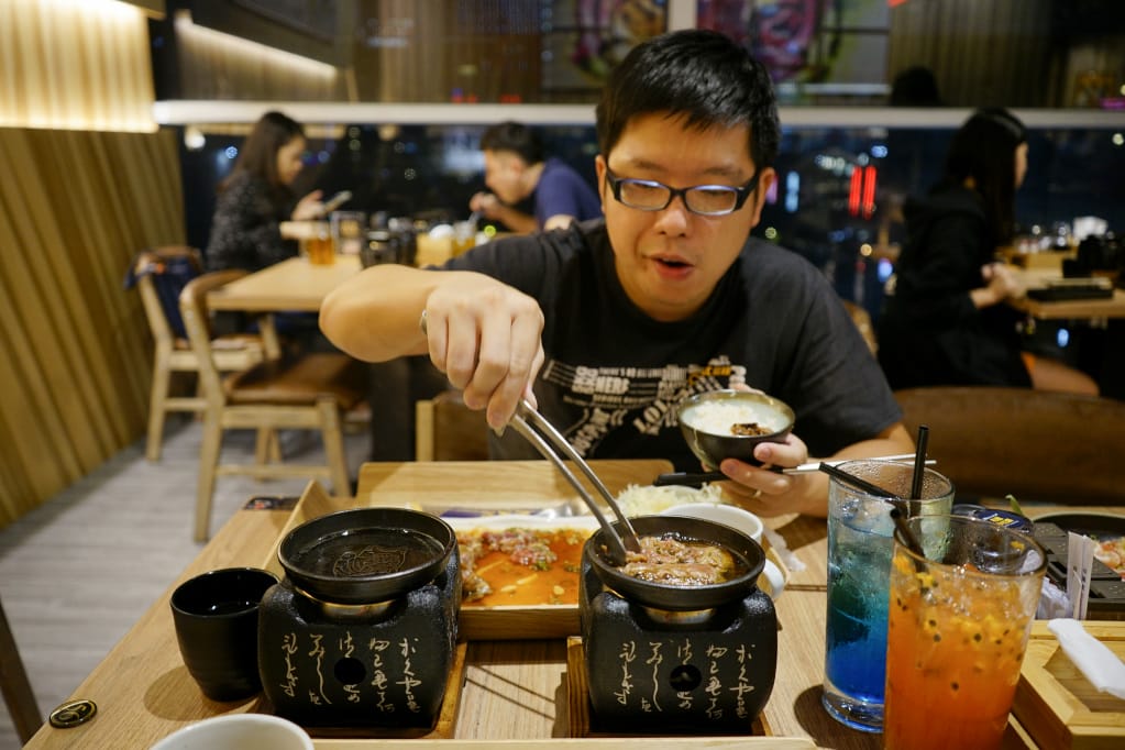 台北｜虎次日式燒肉、炸牛排專門店(Att 4 FUN 信義) DIY燒烤自行調整炸牛排熟度
