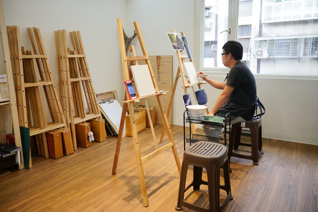 台北|3FloorPainting-三樓畫畫工作室 壓克力畫體驗課程,親手繪製獨一無二的禮物! - 第3張圖 台北|3FloorPainting-三樓畫畫工作室 壓克力畫體驗課程,親手繪製獨一無二的禮物!