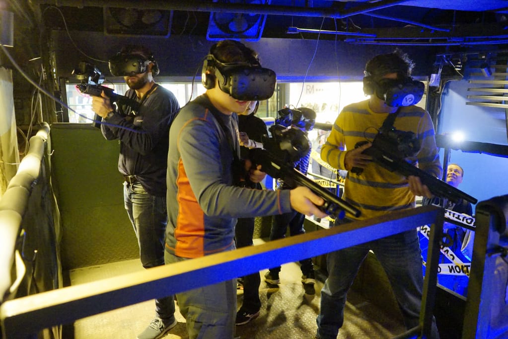 台北|VAR LIVE(台北西門町店) 台灣首棟VR電競體驗館 VR版生存遊戲、秘境逃脫 - 第12張圖 台北|VAR LIVE(台北西門町店) 台灣首棟VR電競體驗館 VR版生存遊戲、秘境逃脫
