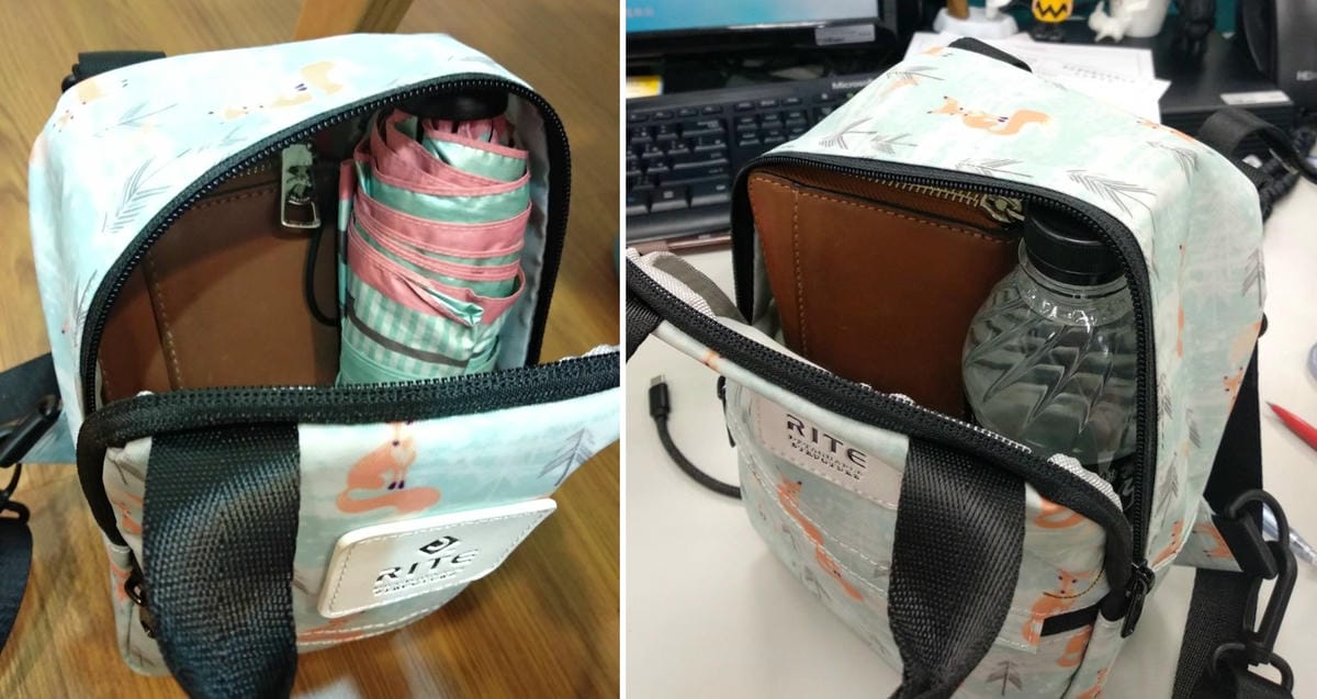 穿搭|RITE 閨蜜小包 黃金尺寸隨身背包,水瓶、摺疊傘通通裝得下! - 第10張圖 穿搭|RITE 閨蜜小包 黃金尺寸隨身背包,水瓶、摺疊傘通通裝得下!