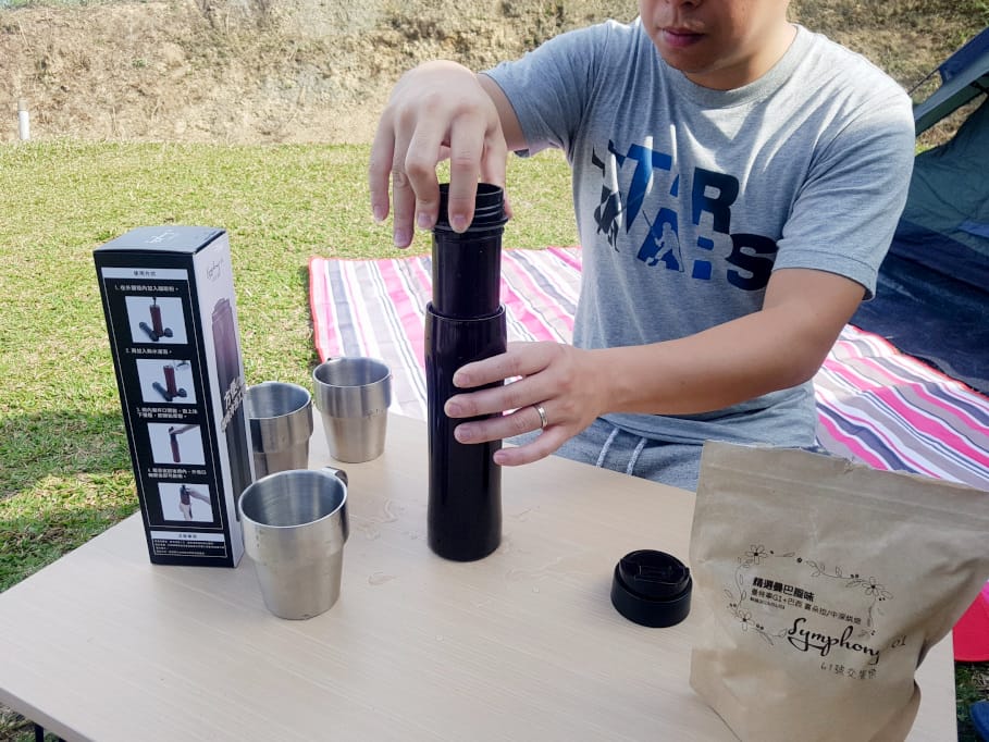 生活｜61號交響樂雙層隔離式保溫壺 露營泡茶、泡咖啡超便利