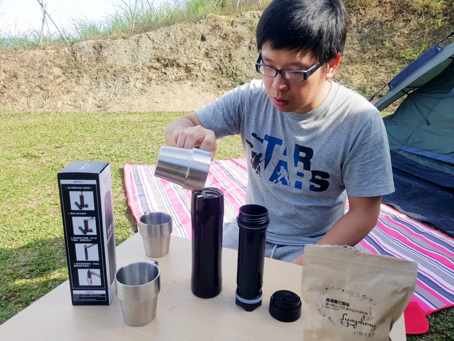 生活｜61號交響樂雙層隔離式保溫壺 露營泡茶、泡咖啡超便利
