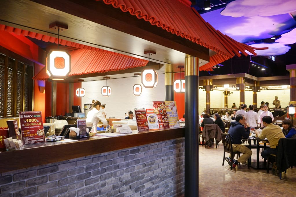 台北｜點水樓(林口店) 米其林美食 小籠包、鮮蝦蒸餃、牛肉麵 林口三井outlet餐廳推薦！
