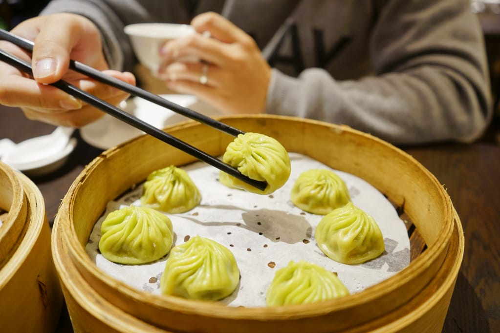 台北｜點水樓(林口店) 米其林美食 小籠包、鮮蝦蒸餃、牛肉麵 林口三井outlet餐廳推薦！