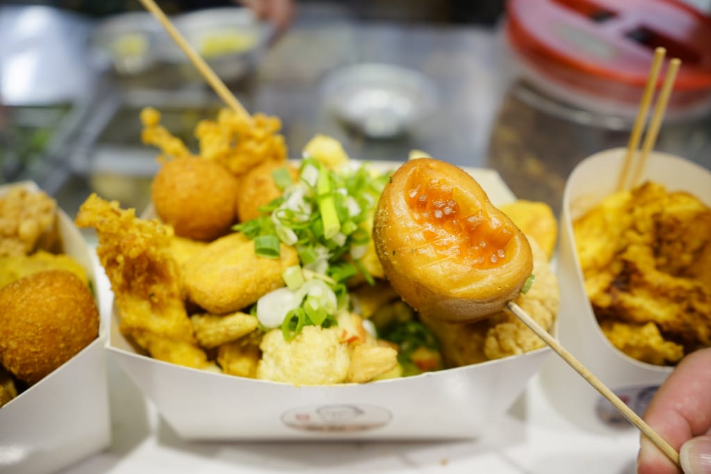 台北|鹹酥李 近師大夜市鹹酥雞消夜推薦!八種配料任選搭配,大推清爽解膩水果丁~ - 第13張圖 台北|鹹酥李 近師大夜市鹹酥雞消夜推薦!八種配料任選搭配,大推清爽解膩水果丁~