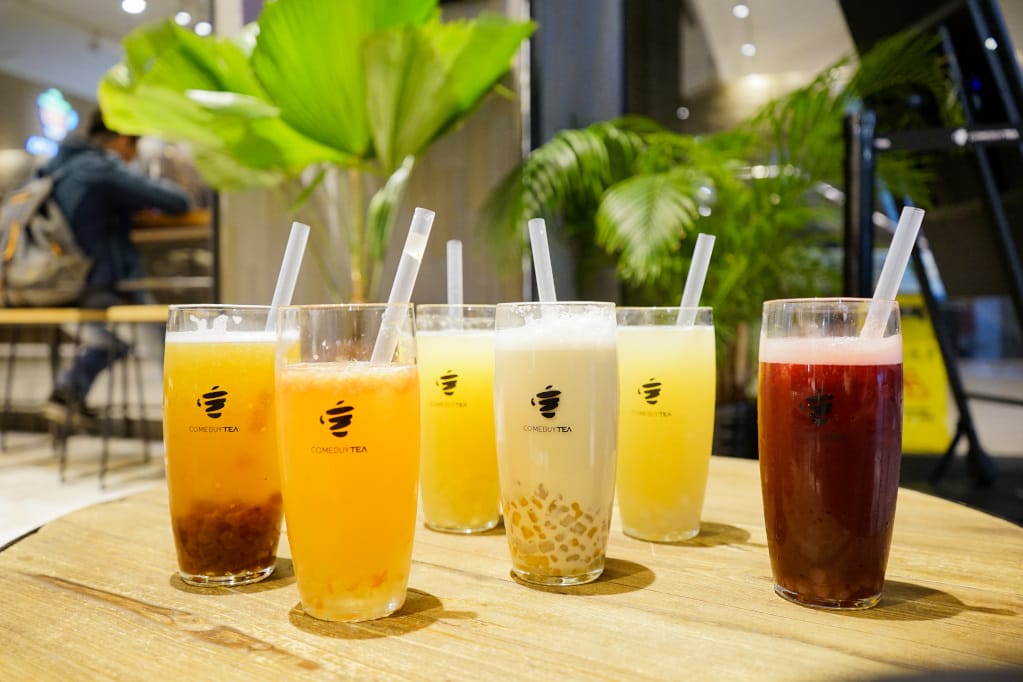 台北|COMEBUYTEA(台北誠品生活松菸店)當代精品現萃茶專門店 專業調茶師杯杯原葉現磨現萃 - 第34張圖 台北|COMEBUYTEA(台北誠品生活松菸店)當代精品現萃茶專門店 專業調茶師杯杯原葉現磨現萃